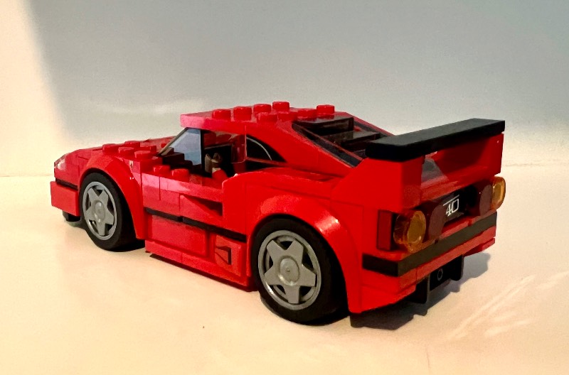 Lego F40 Car - Thumbnail 2